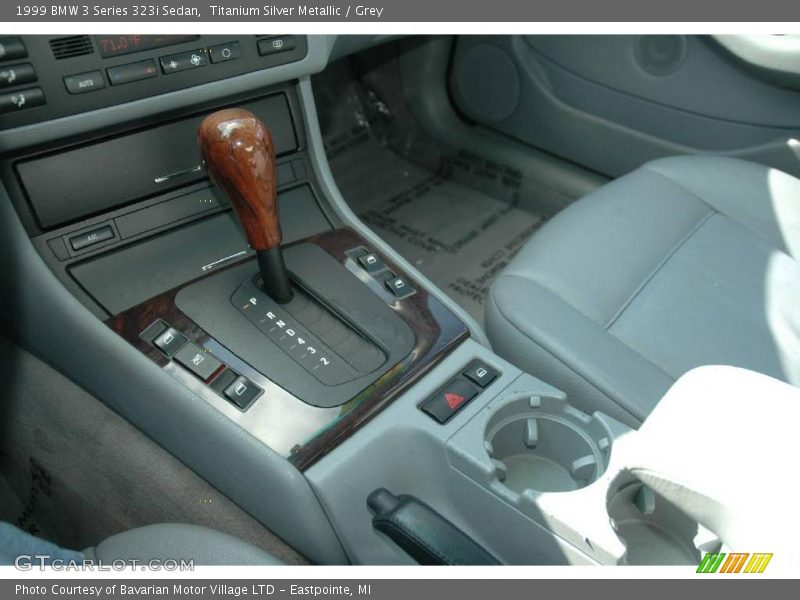 Titanium Silver Metallic / Grey 1999 BMW 3 Series 323i Sedan