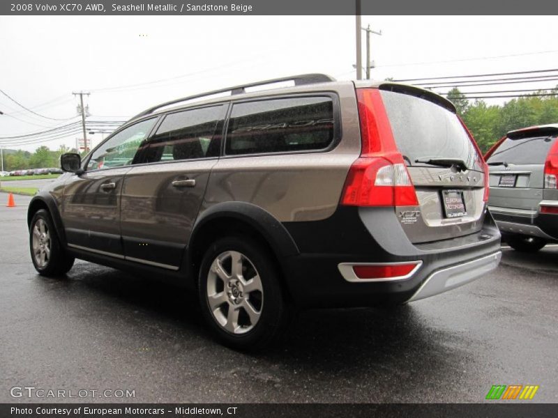 Seashell Metallic / Sandstone Beige 2008 Volvo XC70 AWD