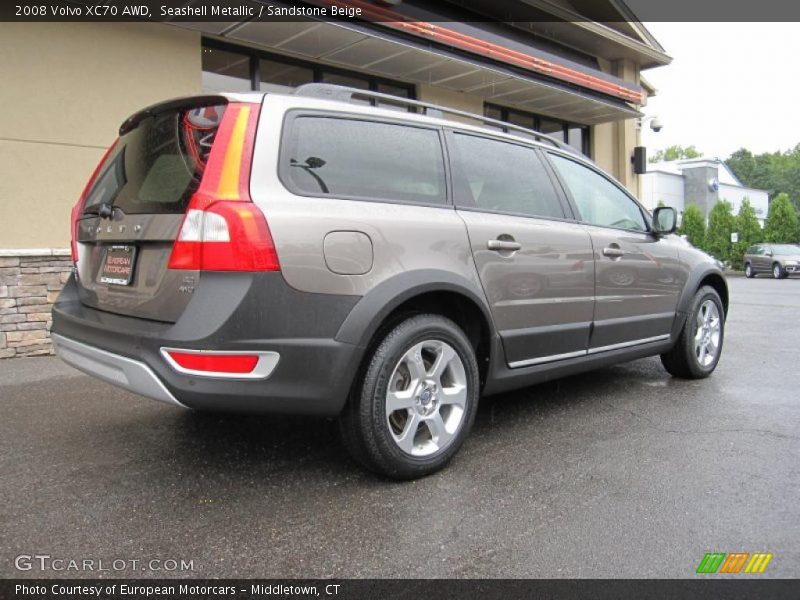 Seashell Metallic / Sandstone Beige 2008 Volvo XC70 AWD