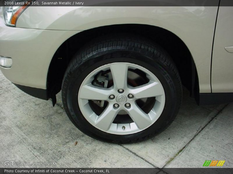 Savannah Metallic / Ivory 2008 Lexus RX 350