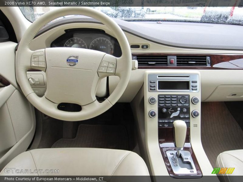 Seashell Metallic / Sandstone Beige 2008 Volvo XC70 AWD