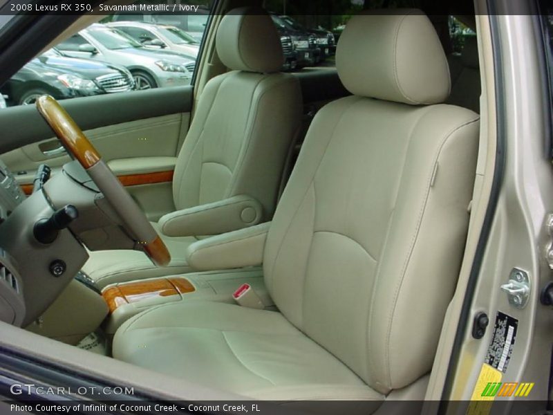 Savannah Metallic / Ivory 2008 Lexus RX 350