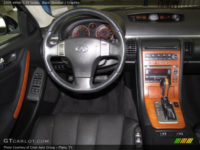 Black Obsidian / Graphite 2005 Infiniti G 35 Sedan