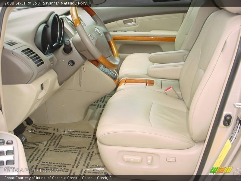 Savannah Metallic / Ivory 2008 Lexus RX 350