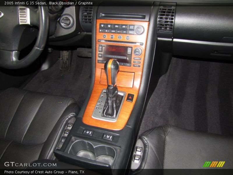 Black Obsidian / Graphite 2005 Infiniti G 35 Sedan