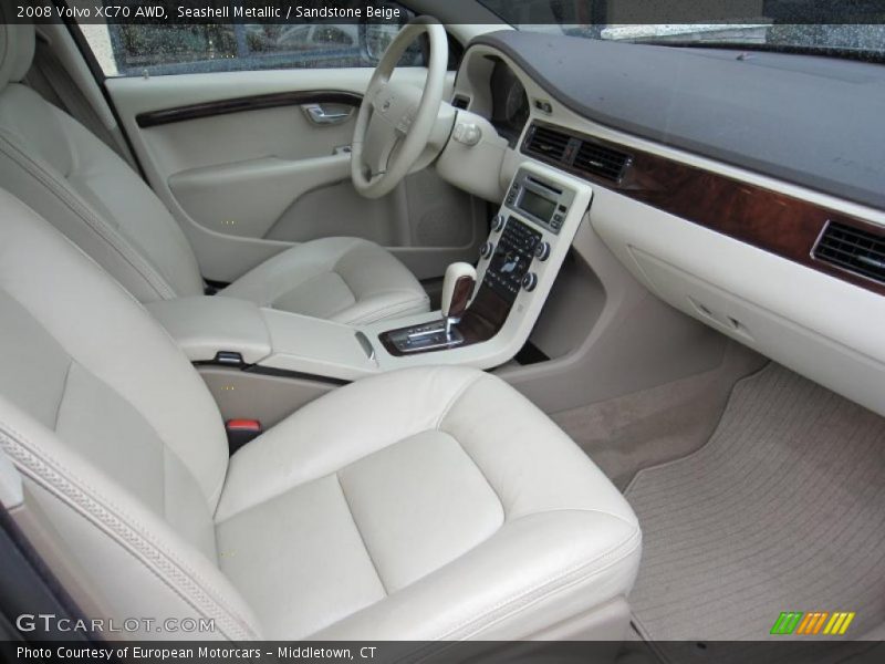 Seashell Metallic / Sandstone Beige 2008 Volvo XC70 AWD