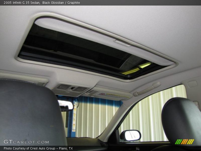 Black Obsidian / Graphite 2005 Infiniti G 35 Sedan
