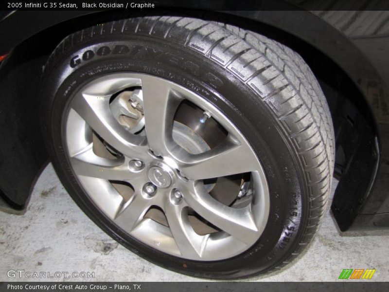 Black Obsidian / Graphite 2005 Infiniti G 35 Sedan