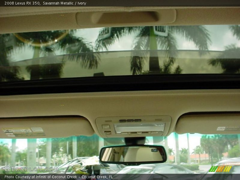Savannah Metallic / Ivory 2008 Lexus RX 350
