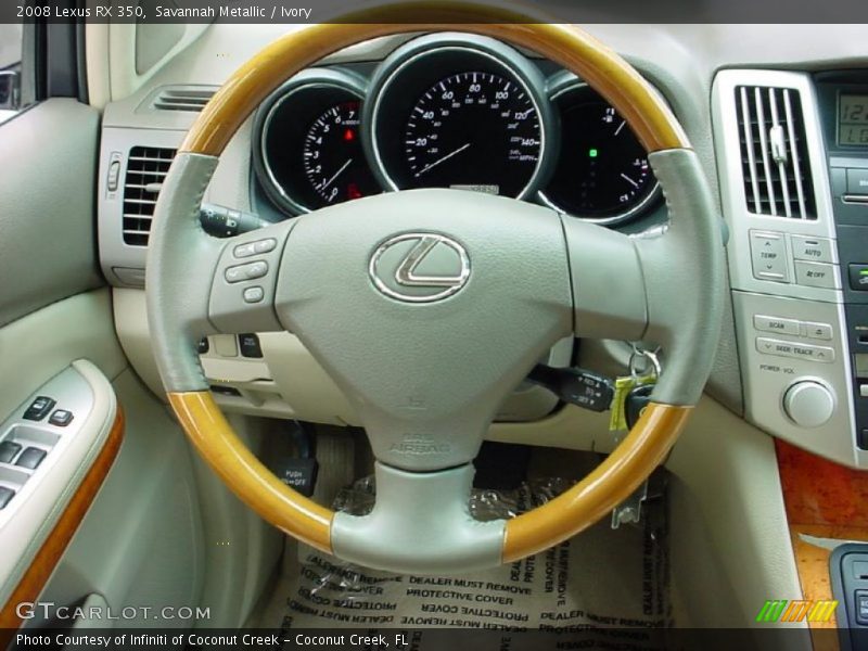 Savannah Metallic / Ivory 2008 Lexus RX 350