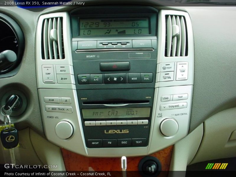Savannah Metallic / Ivory 2008 Lexus RX 350