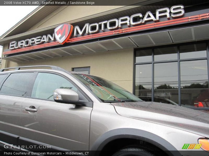 Seashell Metallic / Sandstone Beige 2008 Volvo XC70 AWD