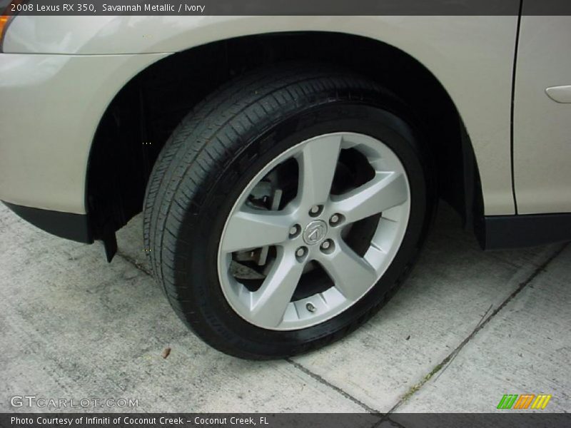 Savannah Metallic / Ivory 2008 Lexus RX 350