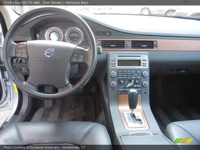Silver Metallic / Anthracite Black 2008 Volvo S80 T6 AWD