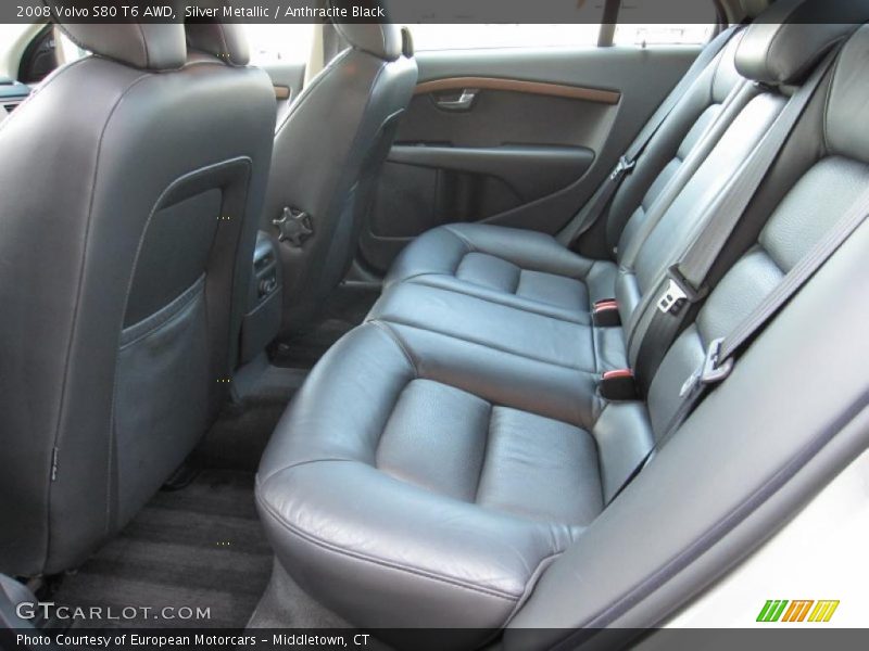 Silver Metallic / Anthracite Black 2008 Volvo S80 T6 AWD