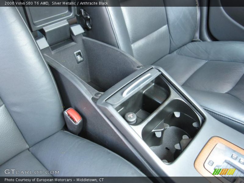 Silver Metallic / Anthracite Black 2008 Volvo S80 T6 AWD
