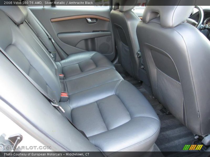 Silver Metallic / Anthracite Black 2008 Volvo S80 T6 AWD