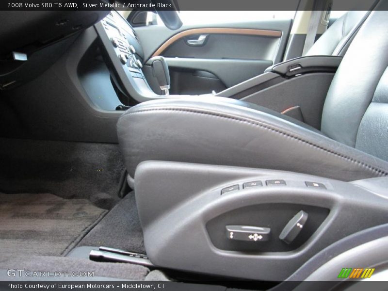 Silver Metallic / Anthracite Black 2008 Volvo S80 T6 AWD