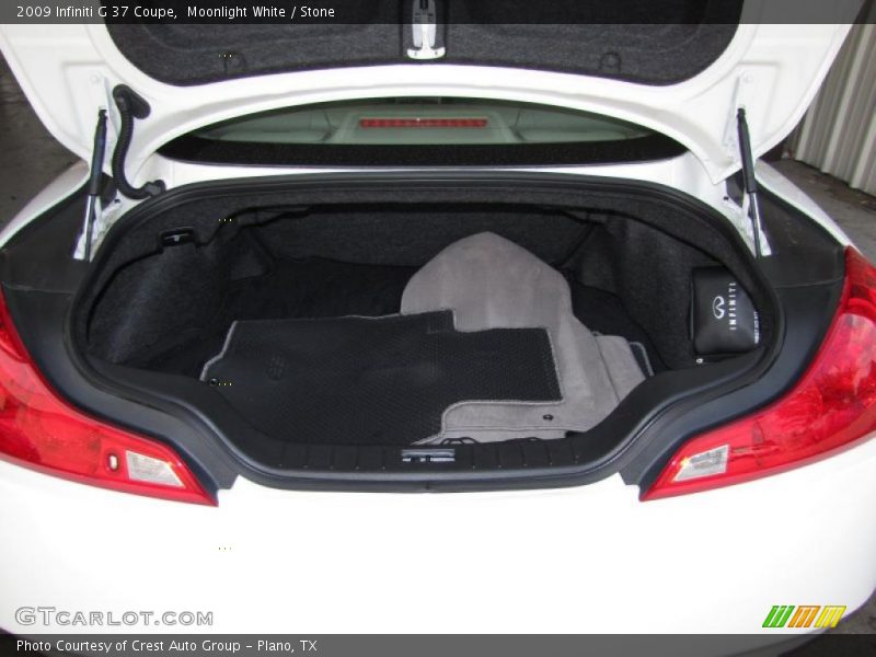 Moonlight White / Stone 2009 Infiniti G 37 Coupe