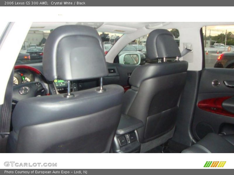 Crystal White / Black 2006 Lexus GS 300 AWD