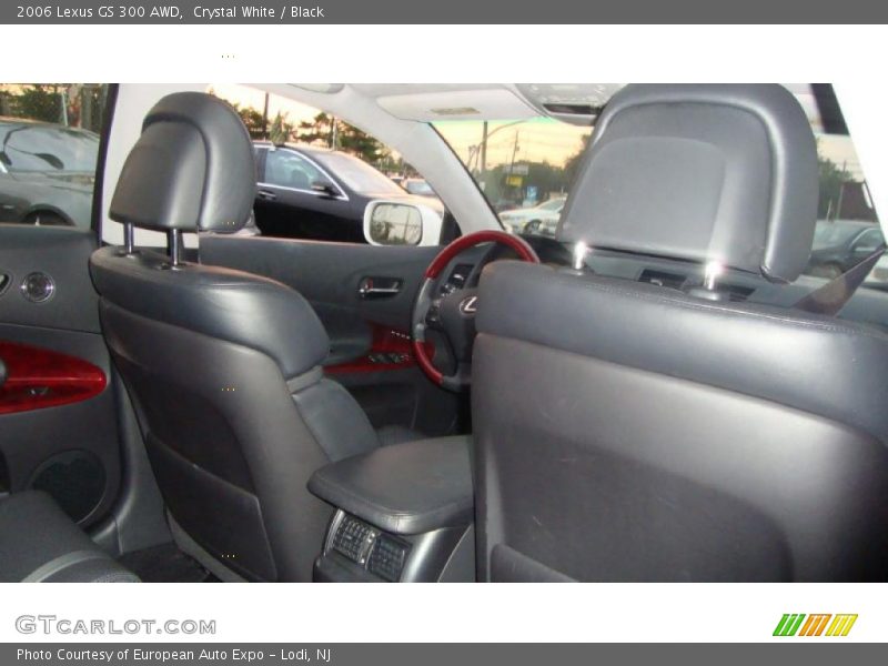 Crystal White / Black 2006 Lexus GS 300 AWD