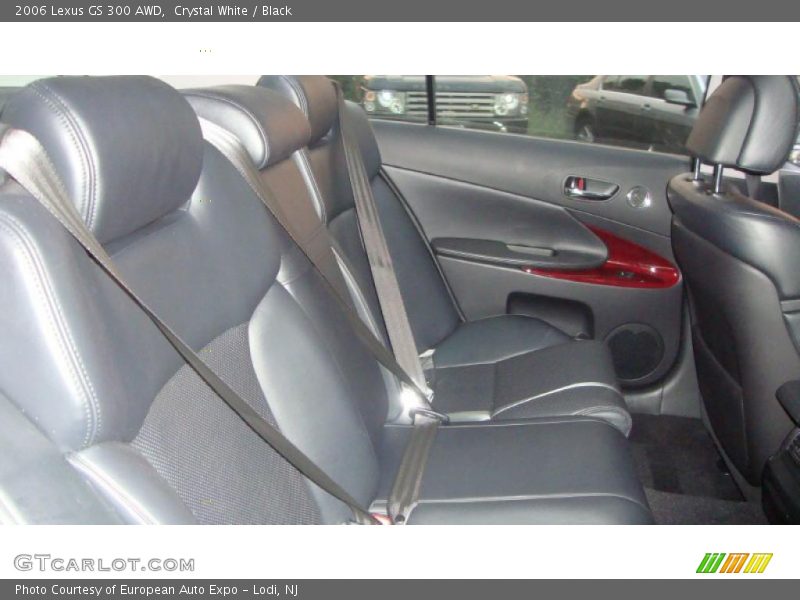 Crystal White / Black 2006 Lexus GS 300 AWD