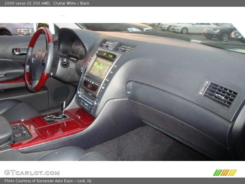Crystal White / Black 2006 Lexus GS 300 AWD