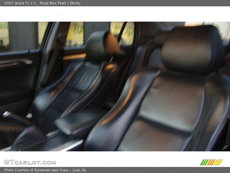 Royal Blue Pearl / Ebony 2007 Acura TL 3.2