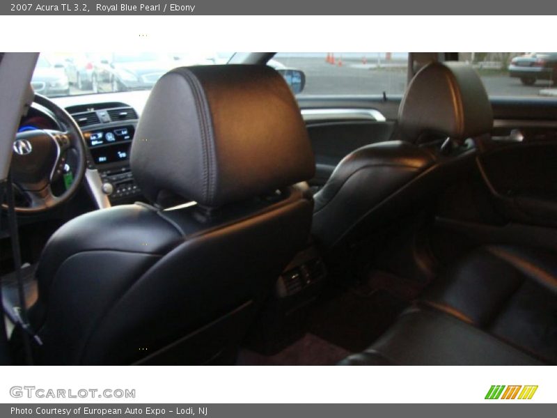 Royal Blue Pearl / Ebony 2007 Acura TL 3.2