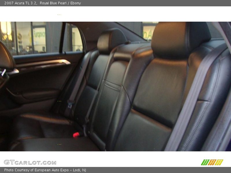 Royal Blue Pearl / Ebony 2007 Acura TL 3.2