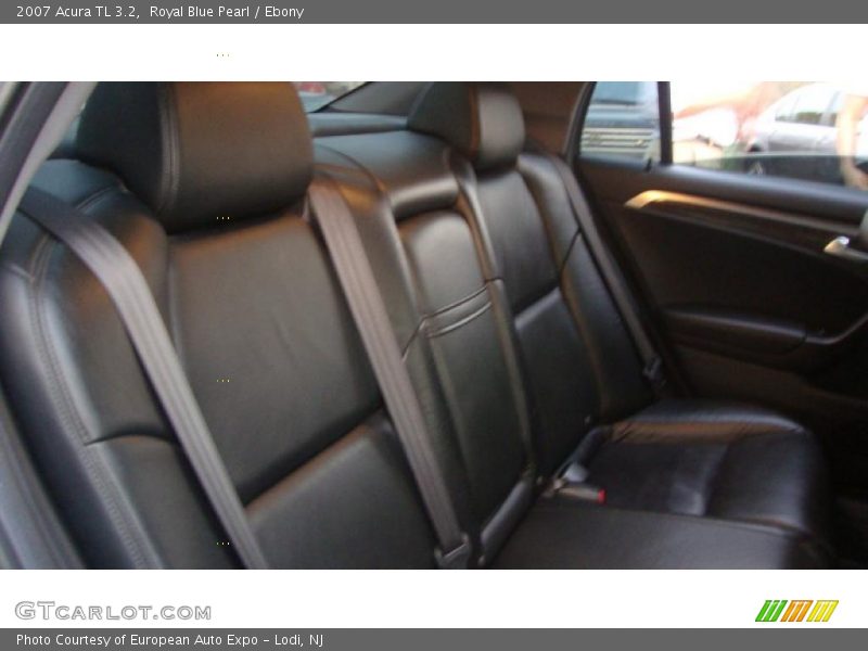 Royal Blue Pearl / Ebony 2007 Acura TL 3.2