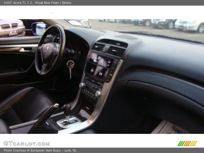 Royal Blue Pearl / Ebony 2007 Acura TL 3.2