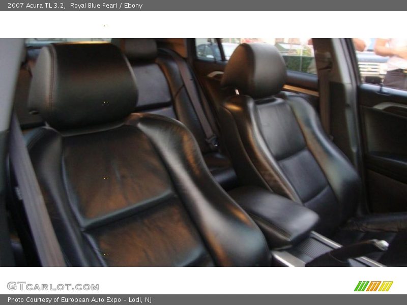 Royal Blue Pearl / Ebony 2007 Acura TL 3.2