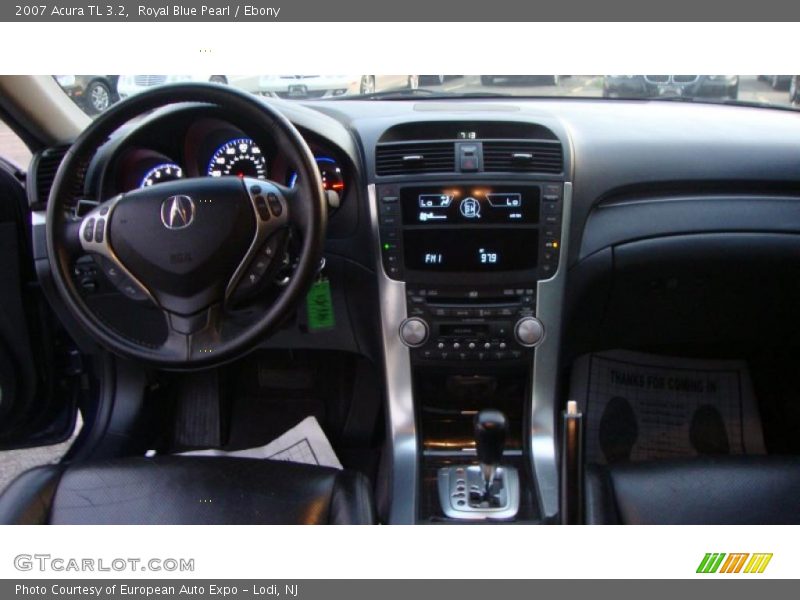 Royal Blue Pearl / Ebony 2007 Acura TL 3.2