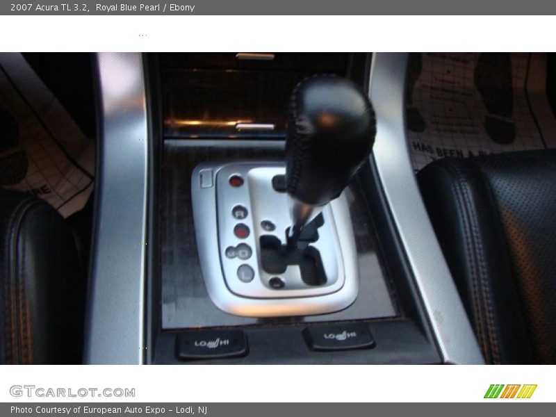 Royal Blue Pearl / Ebony 2007 Acura TL 3.2
