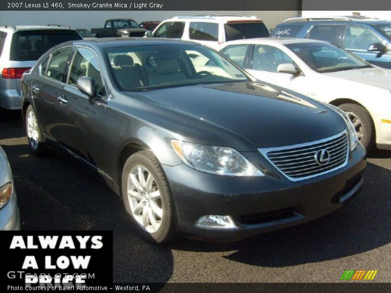 Smokey Granite Mica / Light Gray 2007 Lexus LS 460