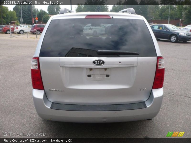 Silver Metallic / Gray 2008 Kia Sedona LX
