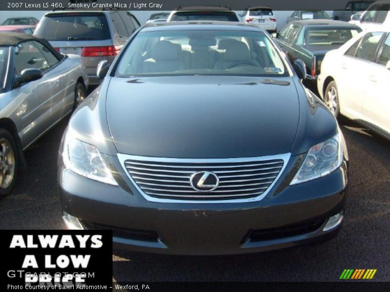 Smokey Granite Mica / Light Gray 2007 Lexus LS 460