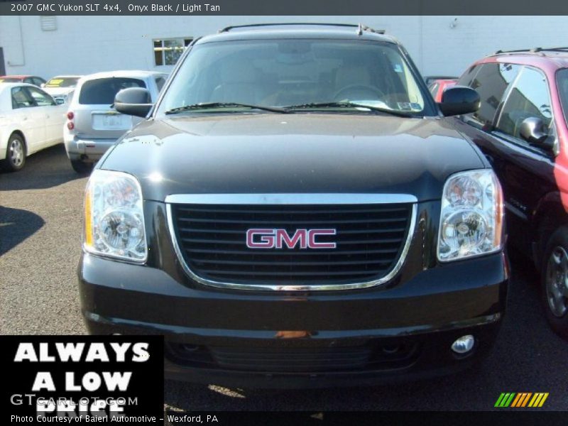 Onyx Black / Light Tan 2007 GMC Yukon SLT 4x4