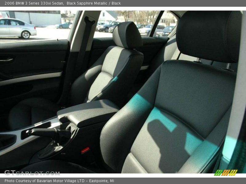 Black Sapphire Metallic / Black 2006 BMW 3 Series 330xi Sedan