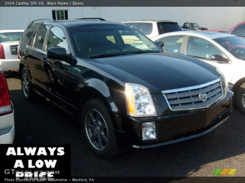 Black Raven / Ebony 2004 Cadillac SRX V8