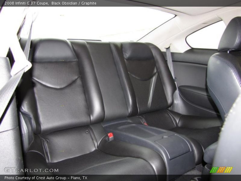 Black Obsidian / Graphite 2008 Infiniti G 37 Coupe