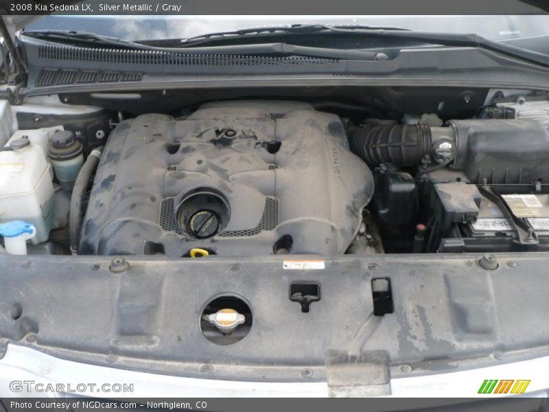 Silver Metallic / Gray 2008 Kia Sedona LX