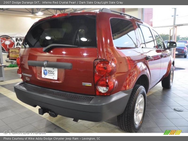 Inferno Red Crystal Pearl / Dark Slate Gray/Light Slate Gray 2007 Dodge Durango SXT