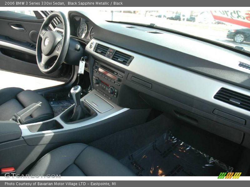 Black Sapphire Metallic / Black 2006 BMW 3 Series 330xi Sedan