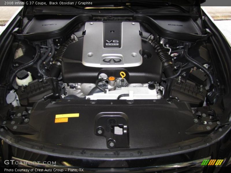 Black Obsidian / Graphite 2008 Infiniti G 37 Coupe