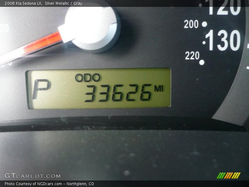 Silver Metallic / Gray 2008 Kia Sedona LX