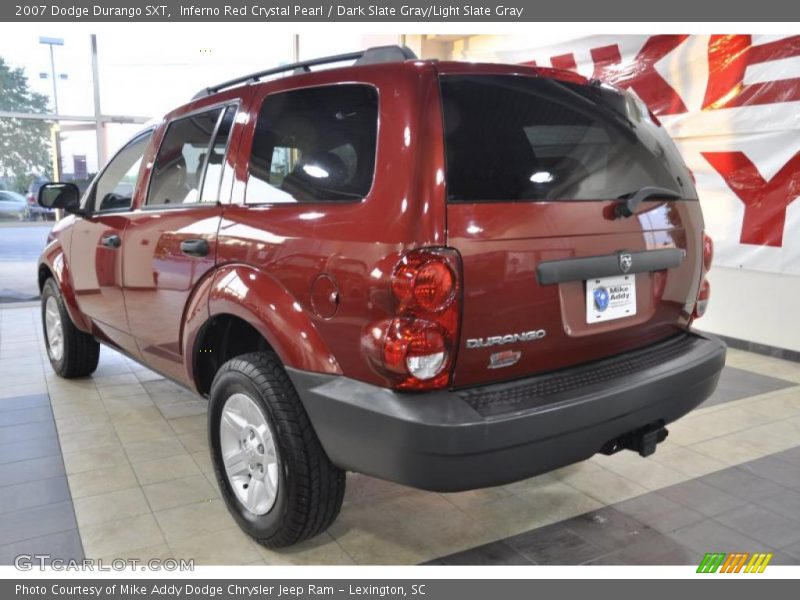 Inferno Red Crystal Pearl / Dark Slate Gray/Light Slate Gray 2007 Dodge Durango SXT