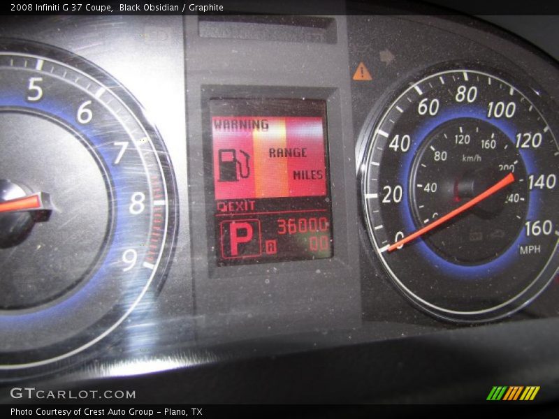 Black Obsidian / Graphite 2008 Infiniti G 37 Coupe