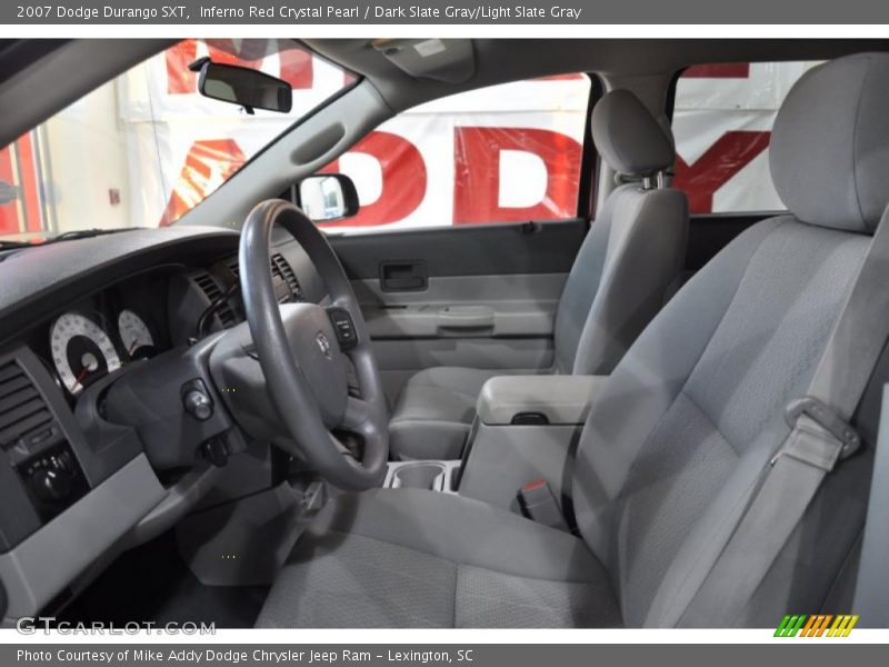 Inferno Red Crystal Pearl / Dark Slate Gray/Light Slate Gray 2007 Dodge Durango SXT